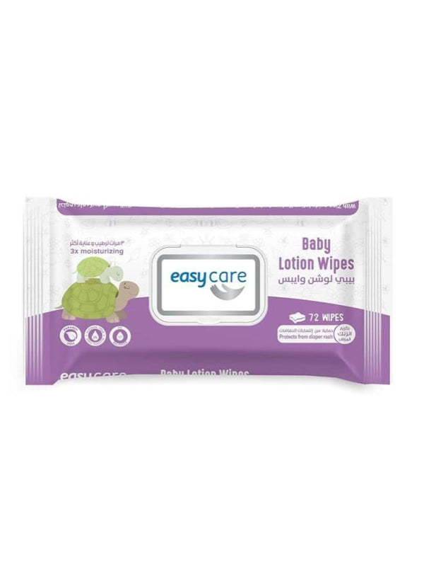 ايزى بيبى لوشن 72 منديل موف