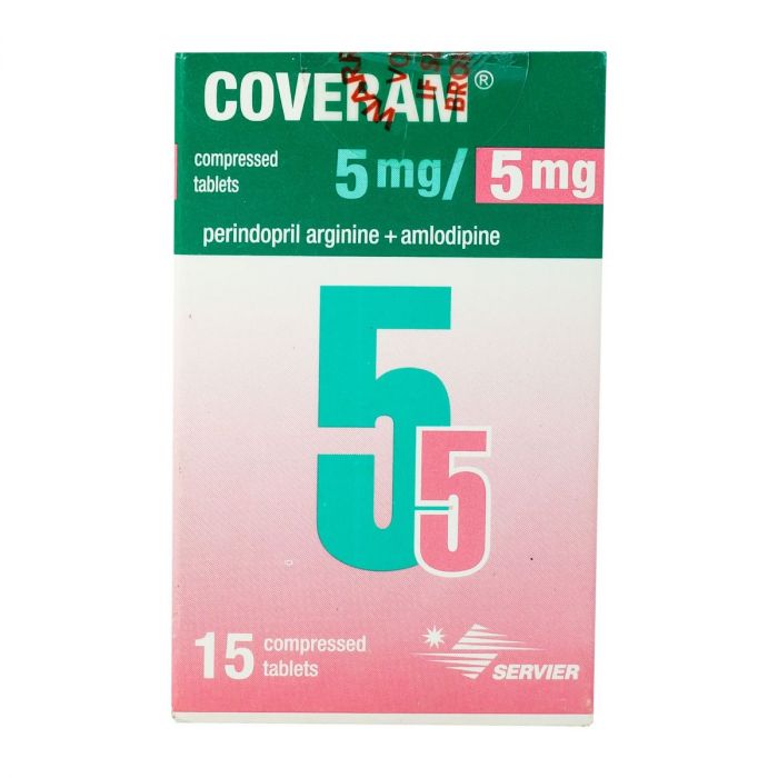 COVERAM 5/5MG 15TAB