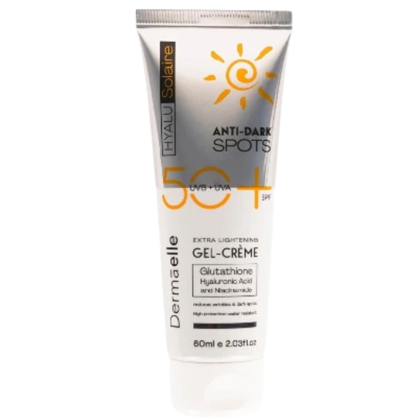 ديرما ايل صن جل كريم هالات سوداء 60مل