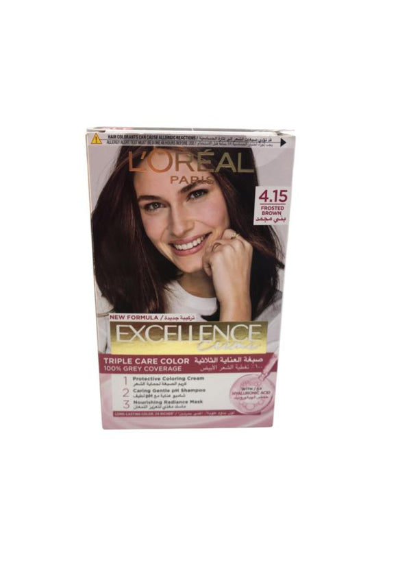 لوريال اكسلانس بني مجمد 4.15