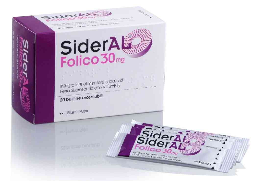 SIDERAL FOLIC 20SACHETS