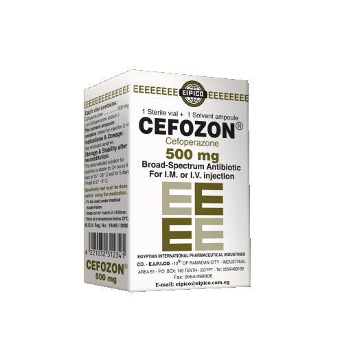 Cefozon 500Mg Im.Iv 1Vial