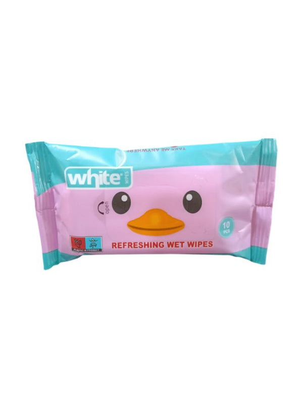 وايت مناديل اطفال روز 10 ق
