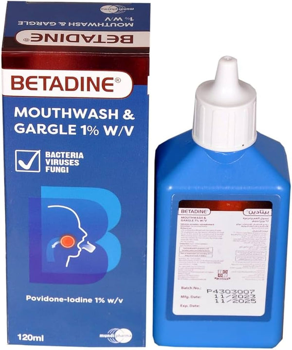 Betadine 1% 120Ml M.W