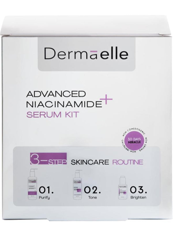 ديرما ايل غسول+ماء+سيرم نياسيناميد