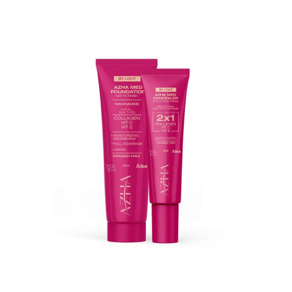 ازهى فاونديشين 01 25مل +كونسيلر 01 12م