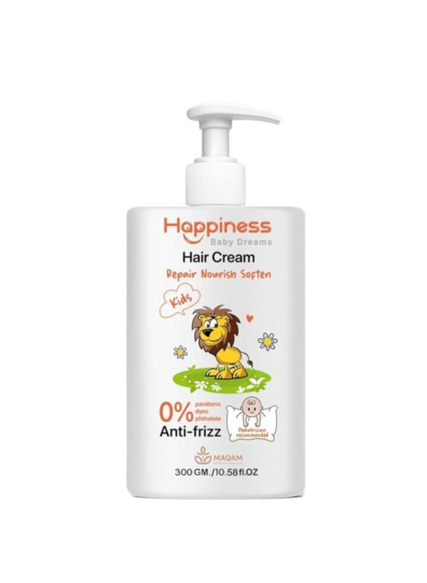 هابينيس كريم حمايه وتغذية شعر اطفال 300مل