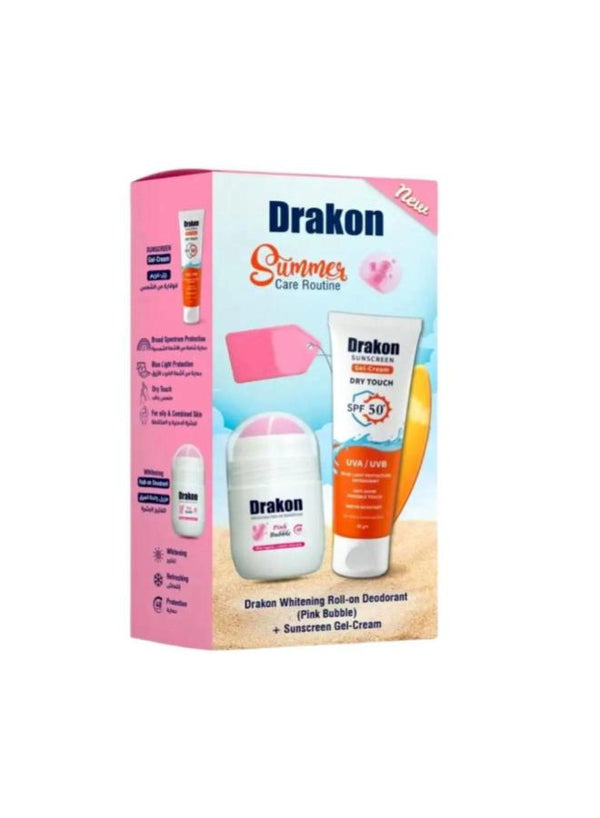 دراكون صن جل 60 مل+رول اون عود