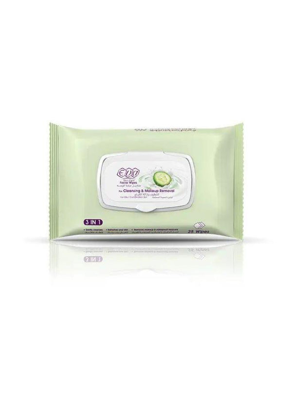 ايفا مناديل للوجه خيار 25منديل