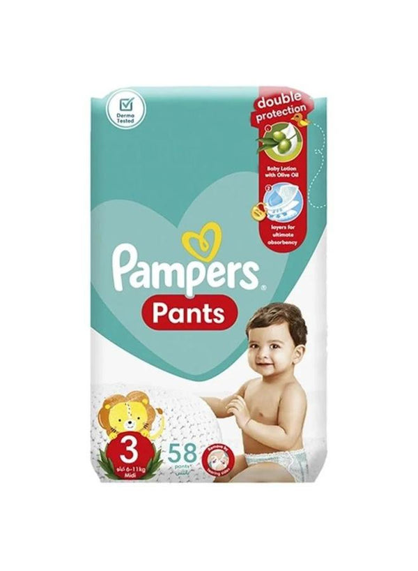 بامبرز بانتس مقاس 3 58 قطعة