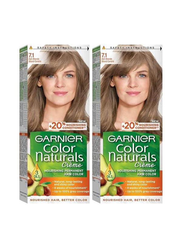 غارنية صبغة كلر اشقر رمادى 7.1