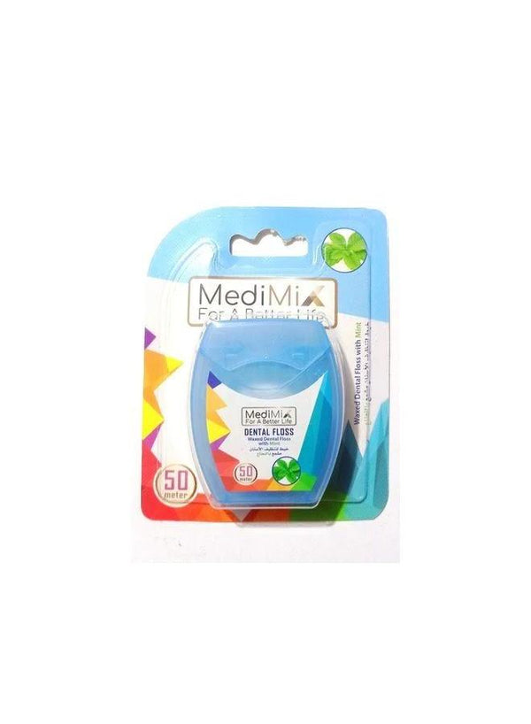 ميدى مكس خيط اسنان بالنعناع 50متر