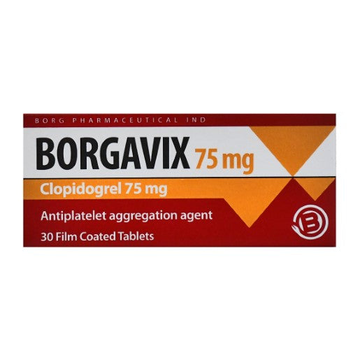 BORGAVIX 75MG 30TAB