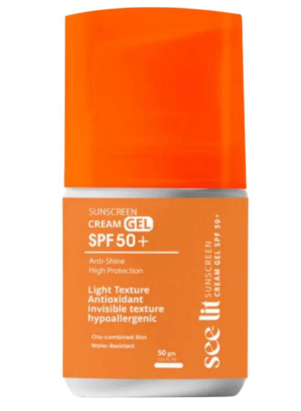 See Lit Sun Screen Spf 50+ 50Gm Cream Gel