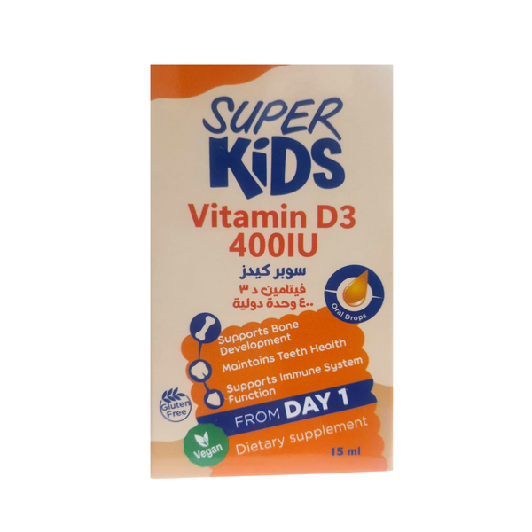 Super Kids D3 400Iu 15Ml Drops
