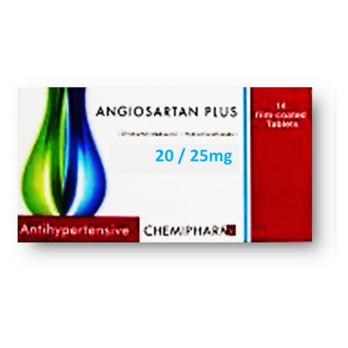 Angiosartan Plus 25/20Mg 28Tab