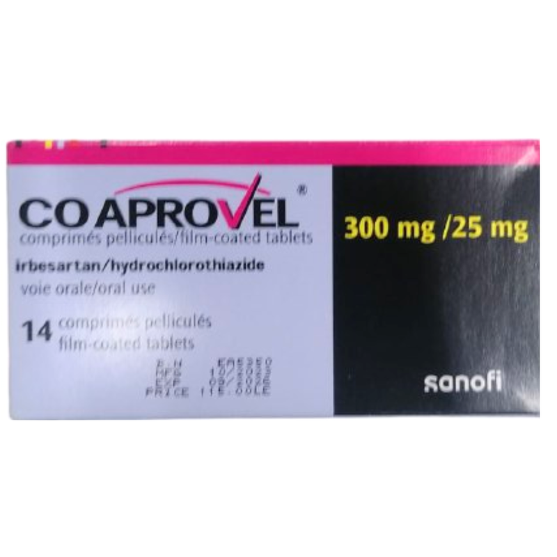 COAPROVEL 300/25MG 14TAB