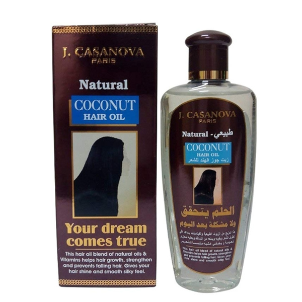 كازانوفا زيت جوز الهند 210مل