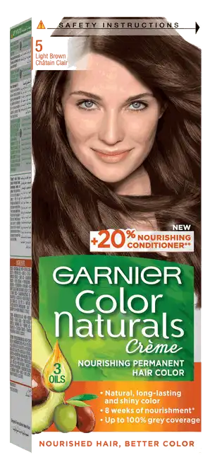 غارنيه صبغه بنى فاتح 5 عرض