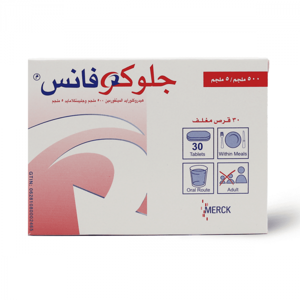 Glucovance 500Mg/5Mg 30Tab