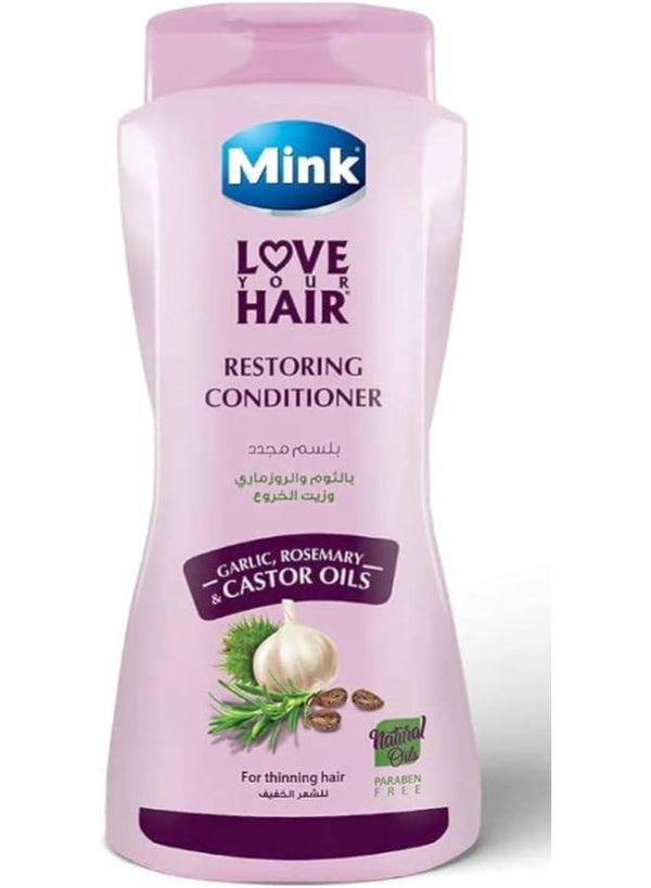 مينك بلسم 400مل ثوم و روز ماري