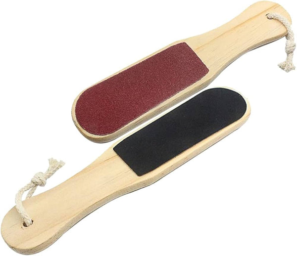 مبرد قدم بيد خشب