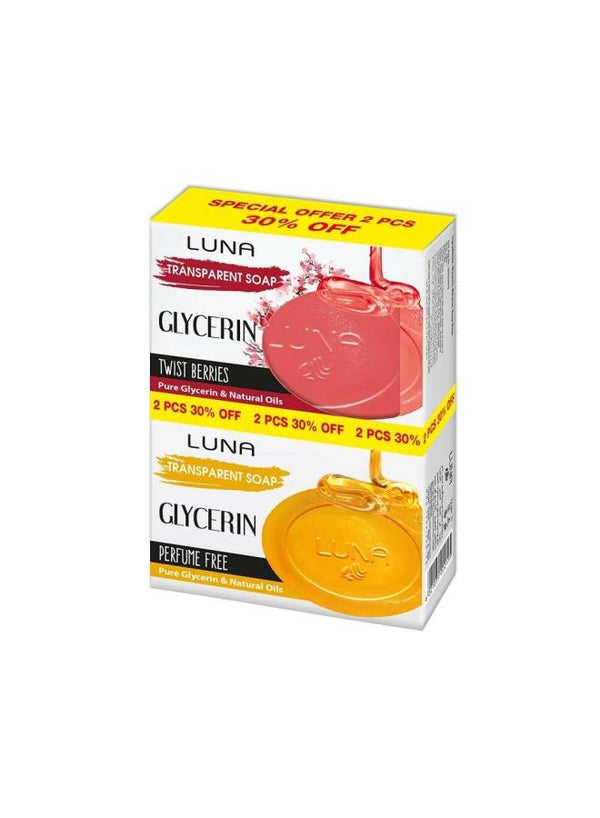 لونا صابون عرض 2ق تويست+عادي 100جم