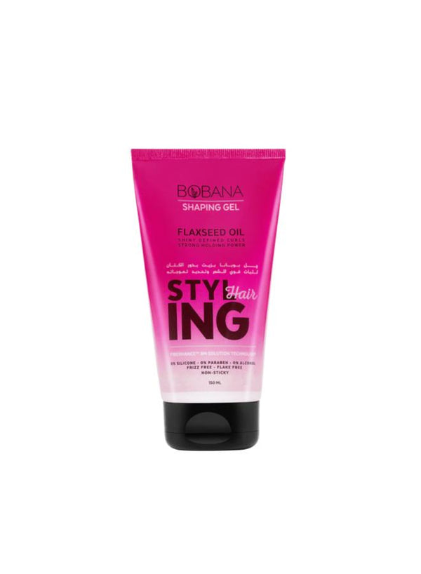 بوبانا جل شعر زيت الكتان 150مل احمر