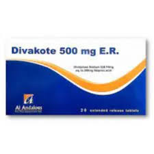 Divakote 500Mg E.R 20Tab