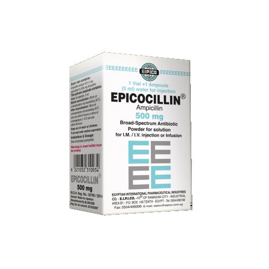 Epicocillin 500Mg 1Vl.