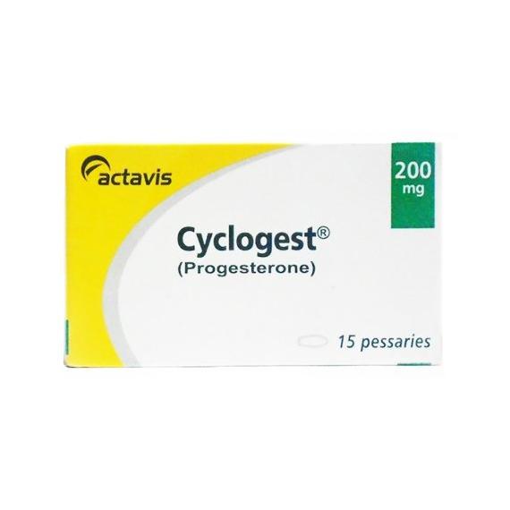 Cyclogest 200 15 Pessar.